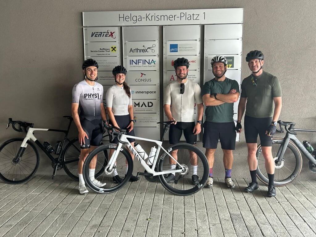 Besuch bei Innerspace in Innsbruck – KLIXPERT.io Team-Ride 2025