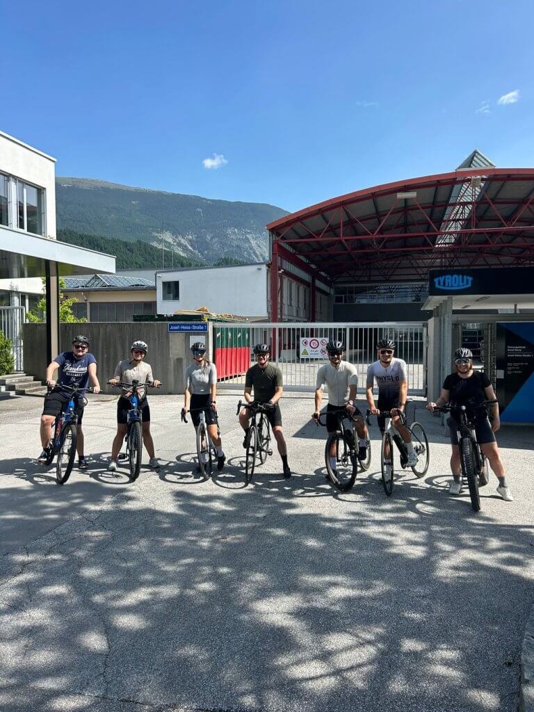 Besuch bei Tyrolit in Schwaz – KLIXPERT.io Team-Ride 2025