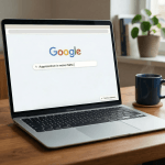 Google Suche zu Augenzentren mithilfe von KI